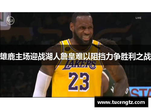 雄鹿主场迎战湖人詹皇难以阻挡力争胜利之战